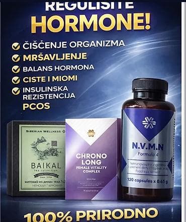 Set prirodnih dodataka za regulaciju hormona i jak imunitet– 100% na lalafo.rs Set prirodnih dodataka za regulaciju hormona i jak imunitet– 100%