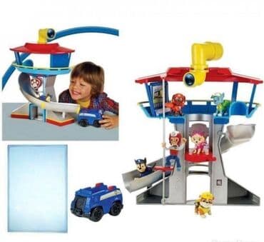 Patrolne šape – Osmatračnica sa toboganom i liftom Velika na lalafo.rs Patrolne šape – Osmatračnica sa toboganom i liftom Velika