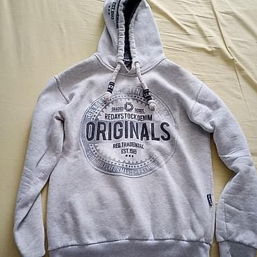 Siva dukserica sa kapuljačom – “Originals” - Boja: svetlosiva na lalafo.rs — 2 Siva dukserica sa kapuljačom – “Originals” - Boja: svetlosiva — 2