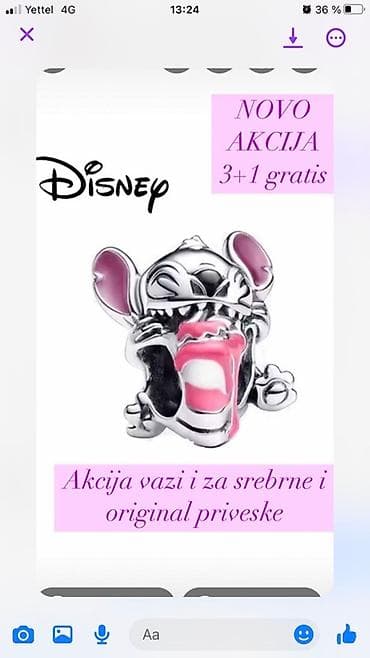 Privesci – akcijska ponuda - Privesci po 1000,00 - Dupli original na lalafo.rs — 4 Privesci – akcijska ponuda - Privesci po 1000,00 - Dupli original — 4