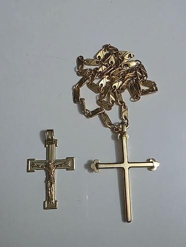 💎 EKSLUZIVNA PONUDA: Ručno Rađen Zlatni Lanac i Krst (585) Ovo je na lalafo.rs — 1 💎 EKSLUZIVNA PONUDA: Ručno Rađen Zlatni Lanac i Krst (585) Ovo je — 1