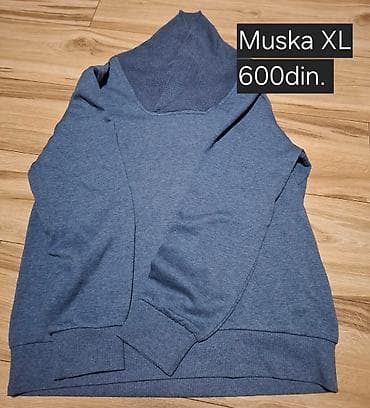 - Dukserica sa kapuljačom, veličina XL. Siva boja. - Muški na lalafo.rs — 3 - Dukserica sa kapuljačom, veličina XL. Siva boja. - Muški — 3