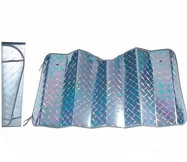 Reflektujuća preklopna zavesa za šoferšajbnu automobila - Materijal na lalafo.rs Reflektujuća preklopna zavesa za šoferšajbnu automobila - Materijal