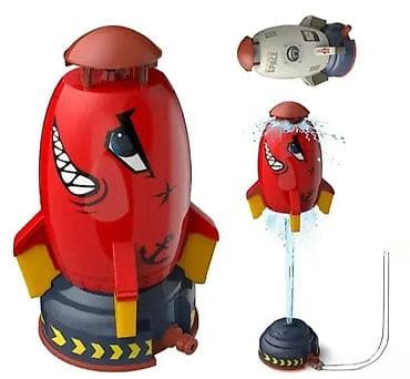 Prskalica za dvorište u obliku rakete Koliko je deci zanimljivo da na lalafo.rs — 1 Prskalica za dvorište u obliku rakete Koliko je deci zanimljivo da — 1