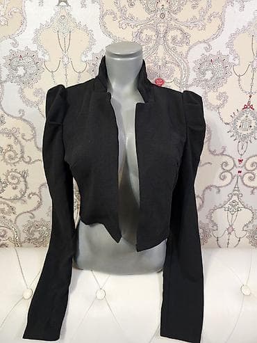 Novo!!! Crni kratki ženski sako/bolero - Model: kratki sako bez na lalafo.rs Novo!!! Crni kratki ženski sako/bolero - Model: kratki sako bez