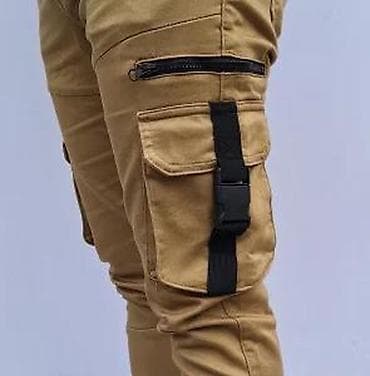 pantalone gina benotti: Muške cargo pantalone – bež/karamel boja - Kroj: slim/skinny nogavice na lalafo.rs — 10 pantalone gina benotti: Muške cargo pantalone – bež/karamel boja - Kroj: slim/skinny nogavice — 10