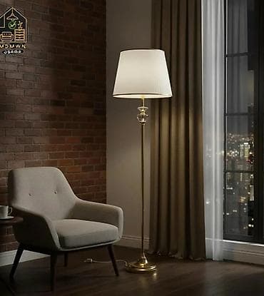 Stilske sofe: Podna lampa – klasičan dizajn sa modernim detaljima - Visoka podna na lalafo.rs — 2 Stilske sofe: Podna lampa – klasičan dizajn sa modernim detaljima - Visoka podna — 2