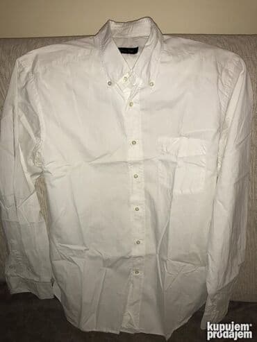 Košulja Na duge rukave, L, Massimo Dutti, bоја - Bela, Pamuk na lalafo.rs Košulja Na duge rukave, L, Massimo Dutti, bоја - Bela, Pamuk