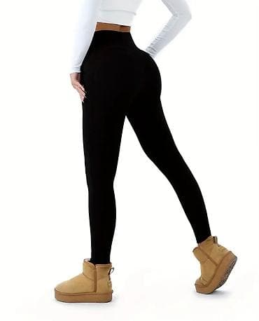 Zimske ženske helanke sa postavom - Topao, mekan flis s unutrašnje na lalafo.rs — 2 Zimske ženske helanke sa postavom - Topao, mekan flis s unutrašnje — 2