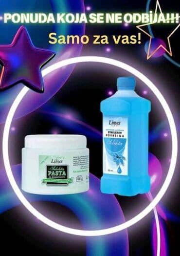 Limes set za higijenu i negu ruku - Antibakterijska pasta za ruke na lalafo.rs Limes set za higijenu i negu ruku - Antibakterijska pasta za ruke