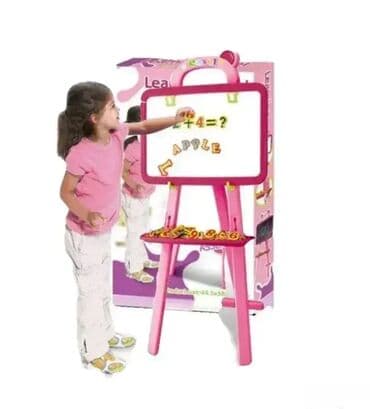 Dečije table za crtanje: 3u1 dvostrana tabla za učenje za devojčice. 3u1 dvostrana tabla za na lalafo.rs — 1 Dečije table za crtanje: 3u1 dvostrana tabla za učenje za devojčice. 3u1 dvostrana tabla za — 1