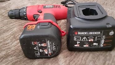 Akumulatorske bušilice: Akumulatorska bušilica Black & Decker KC1262XC sa 12V baterijom i na lalafo.rs — 1 Akumulatorske bušilice: Akumulatorska bušilica Black & Decker KC1262XC sa 12V baterijom i — 1