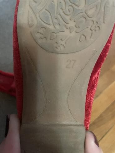 Dečije baletanke – crvene, veličina 27 na lalafo.rs — 3 Dečije baletanke – crvene, veličina 27 — 3