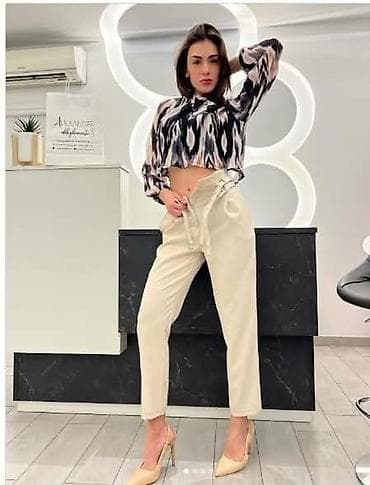 pantalone butiku ali: Pantalone: 2.500 dinara
Vek: S M L na lalafo.rs — 2 pantalone butiku ali: Pantalone: 2.500 dinara
Vek: S M L — 2