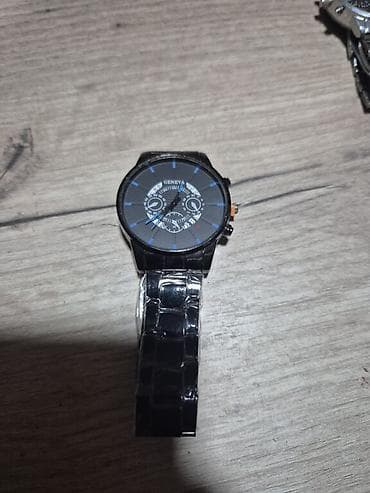 Muški ručni sat Geneva – elegantan crni dizajn - Kućište okruglog at lalafo.rs — 1 Muški ručni sat Geneva – elegantan crni dizajn - Kućište okruglog — 1