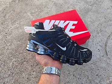 Nike Shox patike – crno/srebrne - Model: Nike Shox - Dizajn: crna na lalafo.rs — 1 Nike Shox patike – crno/srebrne - Model: Nike Shox - Dizajn: crna — 1