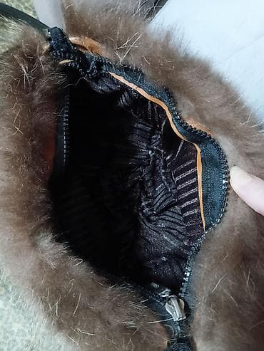 Torba/pojasna tašna od krzna sa kožnim kaišem - Elegantna polumesec at lalafo.rs — 7 Torba/pojasna tašna od krzna sa kožnim kaišem - Elegantna polumesec — 7