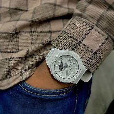 ORIGINAL Casio G-Shock - GA-2100-7A7ER - 45mm - Beli - NOVO Novo na lalafo.rs — 5 ORIGINAL Casio G-Shock - GA-2100-7A7ER - 45mm - Beli - NOVO Novo — 5