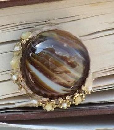 Personal Items: Vintage broš veliki smeđi Cabochon Gold Tone Art Nouveau. Art Nouveau at lalafo.rs — 7 Personal Items: Vintage broš veliki smeđi Cabochon Gold Tone Art Nouveau. Art Nouveau — 7
