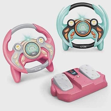 Crib & Stroller Toys: Interaktivni dečiji volan sa pedalom gasa pruža realističan doživljaj at lalafo.rs — 5 Crib & Stroller Toys: Interaktivni dečiji volan sa pedalom gasa pruža realističan doživljaj — 5