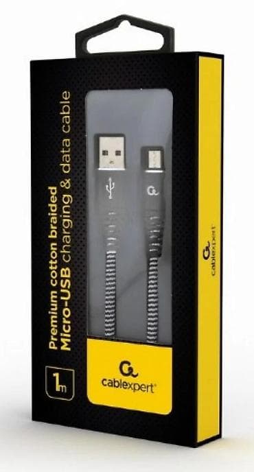 Cablexpert premium pleteni Micro‑USB kabl za punjenje i prenos na lalafo.rs Cablexpert premium pleteni Micro‑USB kabl za punjenje i prenos