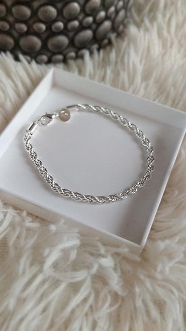 Srebrna narukvica ZIG 925 - Materijal: srebro sa žigom 925 - na lalafo.rs — 1 Srebrna narukvica ZIG 925 - Materijal: srebro sa žigom 925 - — 1