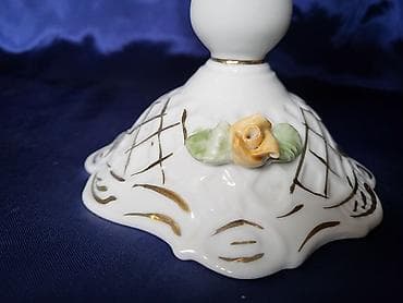Candles and candlesticks: Svecnjak nov,Zajecar porcelan rucni rad iz 70ih.god. Porcelanski at lalafo.rs — 10 Candles and candlesticks: Svecnjak nov,Zajecar porcelan rucni rad iz 70ih.god. Porcelanski — 10