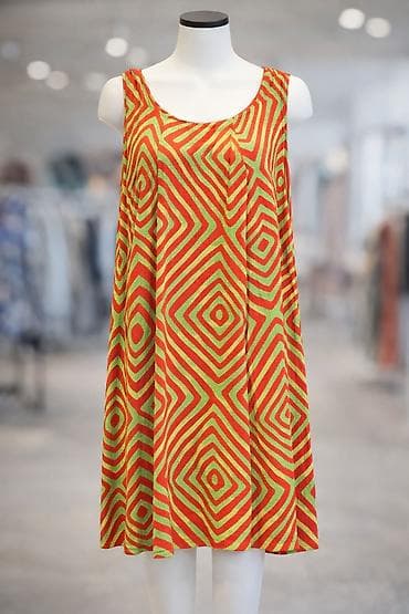 Letnja haljina/tunika bez rukava od 100% viskoze - Materijal: 100% na lalafo.rs Letnja haljina/tunika bez rukava od 100% viskoze - Materijal: 100%