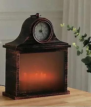 RETRO LED Ukrasni Kamin - Svetleći Kamin sa Satom Specifikacije: 🔥 na lalafo.rs — 1 RETRO LED Ukrasni Kamin - Svetleći Kamin sa Satom Specifikacije: 🔥 — 1