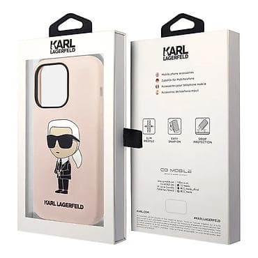 Maska Karl Lagerfeld Hc Silicone NFT Ikonik za iPhone 15 Pro 6.1 roze na lalafo.rs — 5 Maska Karl Lagerfeld Hc Silicone NFT Ikonik za iPhone 15 Pro 6.1 roze — 5