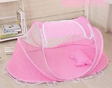 Ležaljka za bebe sa mrežom protiv komaraca Praktična i udobna ležaljka na lalafo.rs — 1 Ležaljka za bebe sa mrežom protiv komaraca Praktična i udobna ležaljka — 1