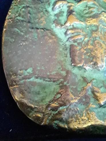 Italijancka plaketa, reljef u bronzi. Dvostrano radjena, sa na lalafo.rs — 1 Italijancka plaketa, reljef u bronzi. Dvostrano radjena, sa — 1