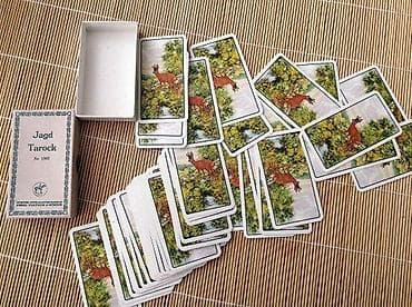 dve suknje po: Lovači Tarot Jagd Tarock Piatnik ORIGINAL. Original Piatnik 1905 Jagd at lalafo.rs — 7 dve suknje po: Lovači Tarot Jagd Tarock Piatnik ORIGINAL. Original Piatnik 1905 Jagd — 7