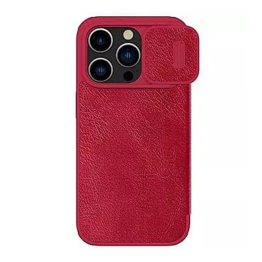 Maska Nillkin Qin Pro za iPhone 15 Pro 6.1 crvena. Uz brzu dostavu i na lalafo.rs Maska Nillkin Qin Pro za iPhone 15 Pro 6.1 crvena. Uz brzu dostavu i