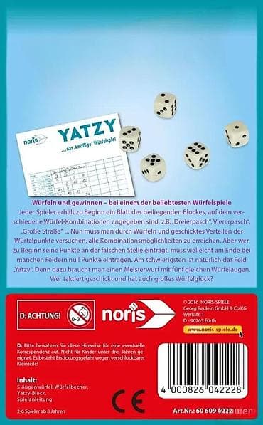 prsluk jaknica mango u: Yatzy – društvena igra sa kockicama (Noris) Klasična porodična igra at lalafo.rs — 2 prsluk jaknica mango u: Yatzy – društvena igra sa kockicama (Noris) Klasična porodična igra — 2