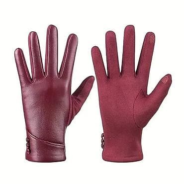 eko koza sa: 2 komada Ženske Zimske Rukavice od Prave Kože - Burgundac Vetrootporne na lalafo.rs — 1 eko koza sa: 2 komada Ženske Zimske Rukavice od Prave Kože - Burgundac Vetrootporne — 1