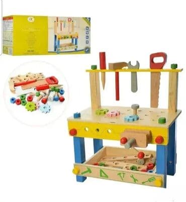 Dečije radionice i alati: 🔨 Drveni Set za Igru - Radionica sa Alatom Ovaj drveni set za igru sa na lalafo.rs — 2 Dečije radionice i alati: 🔨 Drveni Set za Igru - Radionica sa Alatom Ovaj drveni set za igru sa — 2