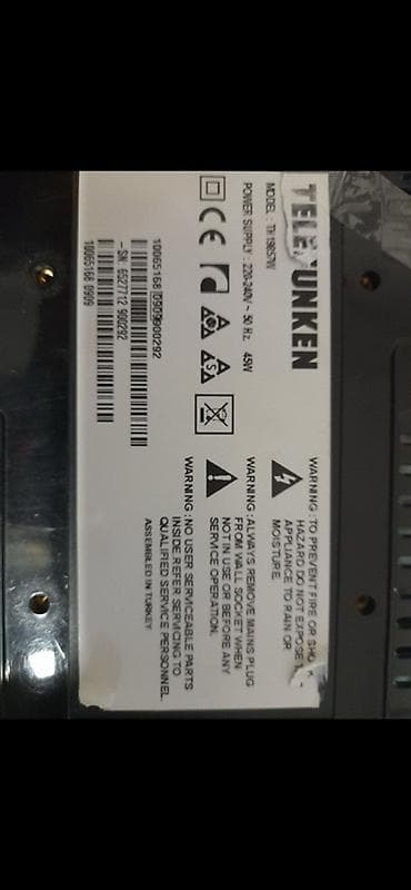TELEFUNKEN LED televizor - Model: TH 18537W (prema fabričkoj na lalafo.rs — 1 TELEFUNKEN LED televizor - Model: TH 18537W (prema fabričkoj — 1