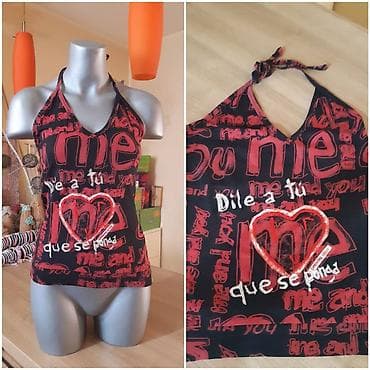 Desigual ženska majica na tregere (halter) sa V‑izrezom. - Brend na lalafo.rs — 3 Desigual ženska majica na tregere (halter) sa V‑izrezom. - Brend — 3