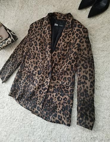 Zara braon sako u oversize kroju, veličina XS/S. Materijal 100% na lalafo.rs — 3 Zara braon sako u oversize kroju, veličina XS/S. Materijal 100% — 3