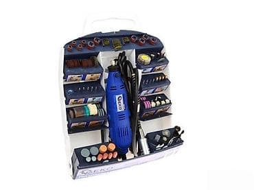 Electric Angle Grinders: GEKO mini multifunkcionalna brusilica – set 300 delova (model G81220) at lalafo.rs — 2 Electric Angle Grinders: GEKO mini multifunkcionalna brusilica – set 300 delova (model G81220) — 2