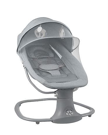 Električna ležaljka/njihalica za bebe – siva - Ergonomskog oblika sa na lalafo.rs Električna ležaljka/njihalica za bebe – siva - Ergonomskog oblika sa