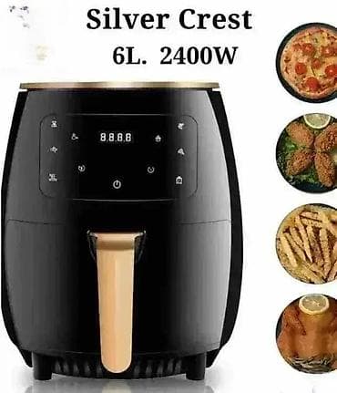 Silver Crest Air Fryer – Friteza na vruć vazduh, 6 L NOVO u fabričkom na lalafo.rs — 4 Silver Crest Air Fryer – Friteza na vruć vazduh, 6 L NOVO u fabričkom — 4