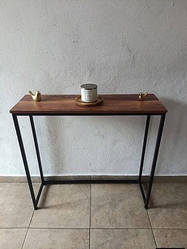 Antique Club Tables: Minimalistička konzolna/ulazna polica - Tanka, pravougaona ploča od at lalafo.rs — 1 Antique Club Tables: Minimalistička konzolna/ulazna polica - Tanka, pravougaona ploča od — 1