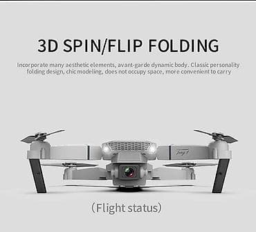 Dron E88W PRO 2021 WIFI FPV RC 4K/Dual GARANCIJA GODINU DANA 200m na lalafo.rs — 8 Dron E88W PRO 2021 WIFI FPV RC 4K/Dual GARANCIJA GODINU DANA 200m — 8