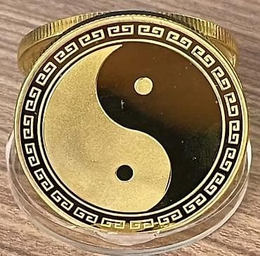 Home & Garden: Yin Yang set – dekorativni medaljon/novčić i magnet Opis: - Obojeni at lalafo.rs — 1 Home & Garden: Yin Yang set – dekorativni medaljon/novčić i magnet Opis: - Obojeni — 1