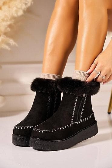 Ženske zimske kratke čizme sa krznom i bočnim rajsferšlusom. 0d 36-41 na lalafo.rs — 2 Ženske zimske kratke čizme sa krznom i bočnim rajsferšlusom. 0d 36-41 — 2