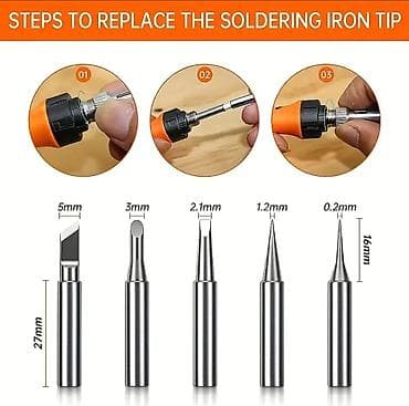 Clamps: Komplet električne lemilice sa regulacijom temperature - Opseg at lalafo.rs — 4 Clamps: Komplet električne lemilice sa regulacijom temperature - Opseg — 4