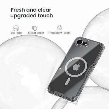 Maska Nillkin Nature Pro Magnetic za iPhone 16e 6.1 transparent. Uz na lalafo.rs — 10 Maska Nillkin Nature Pro Magnetic za iPhone 16e 6.1 transparent. Uz — 10
