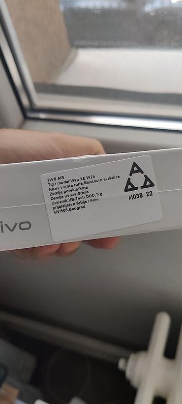 Vivo TWS Air bežične Bluetooth slušalice - Model slušalica: XE W25 - na lalafo.rs — 3 Vivo TWS Air bežične Bluetooth slušalice - Model slušalica: XE W25 - — 3